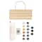 8" x 10" Campfire Paint-by-Number Kit with Wood Display Hanger by Artist's Loft®